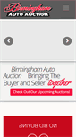 Mobile Screenshot of birminghamautoauction.com